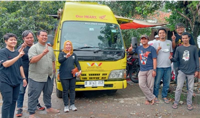 Ramaikan Hari Pers Nasional, Wahana Makmur Sejati servis wartawan otomotif dengan sambangi markas FORWOT di Cilandak, Jakarta Selatan