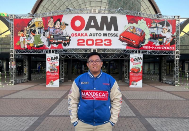 MaxDecal menyambangi Osaka Auto Messe 2023, siap membawa produk Indonesia tembus pasar Negeri Sakura