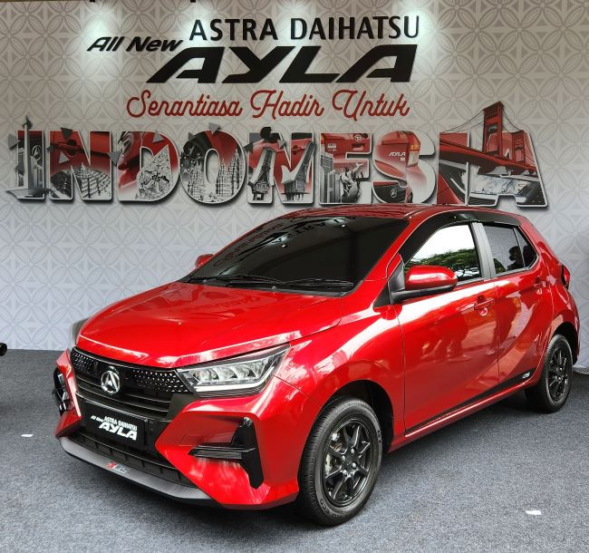 All New Astra Daihatsu Ayla Resmi Mengaspal di Indonesia