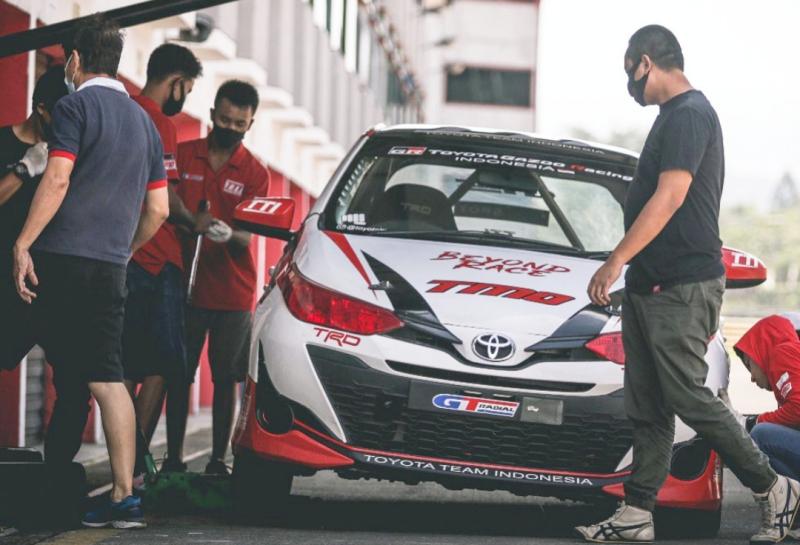 Toyota Gazoo Racing Indonesia akan kembali turun berlomba pada Kejurnas Balap Mobil ISSOM 2023. (foto : dok dimitri fitra)