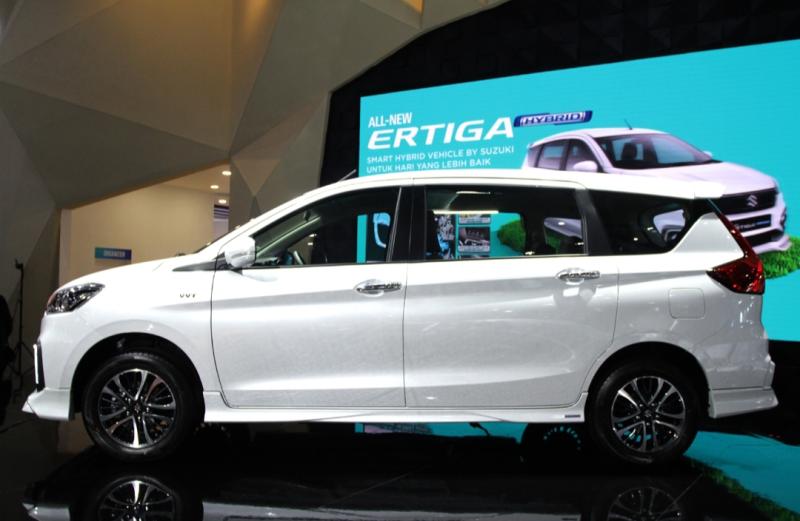 All New Ertiga Hybrid menjadi andalan line up kendaraan elektrifikasi Suzuki di pameran IIMS 2023, JI Expo Kemayoran Jakarta