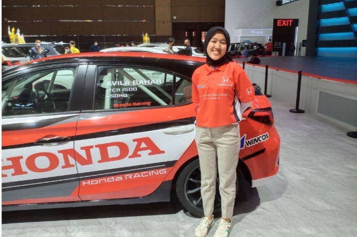 Keizha Venda Salsabila, peslalom baru Tim Honda Racing Indonesia