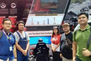 Pameran IIMS 2023 : Chase The Best Time Challenge di Booth Mitsubishi Motors, Mendapat Animo Tinggi Pengunjung