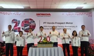 Perayaan 20 Tahun Pabrik Honda di Karawang, PT Honda Prospect Motor Komit Dukung Pasar Domestik dan Ekspor