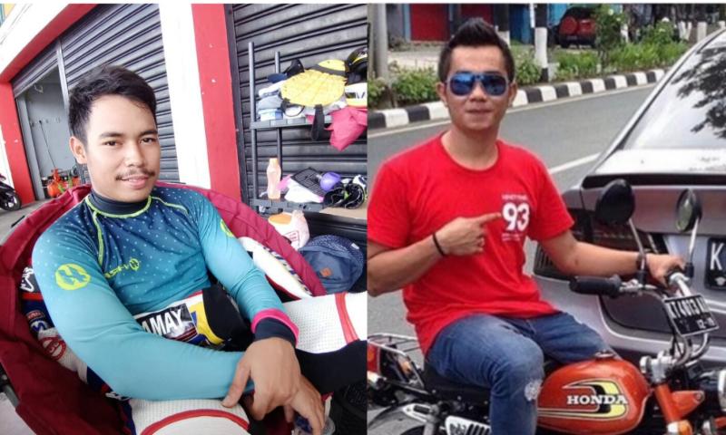 Reynaldi Rere Pradana (kiri) dan Fitriansyah Kete, duo jawara Oneprix kelas paling bergengsi siap laga di Mandalika Racing Series 2023 akhir pekan ini di sirkuit international Mandalika, Lombok, Nusa Tenggara Barat. (foto : ig rere, kete)