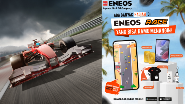ENEOS Luncurkan Game Balap Mobil, Seru-Seruan Berhadiah ENEOS Race 2.0