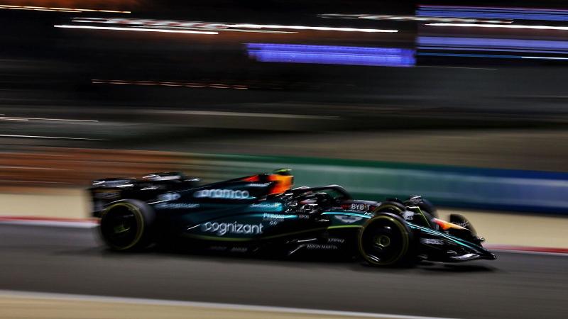 AMR23 bermesin Mercedes, menyedot perhatian jelang race pembuka 2023 di GP Bahrain hari ini. (Foto: planetf1)