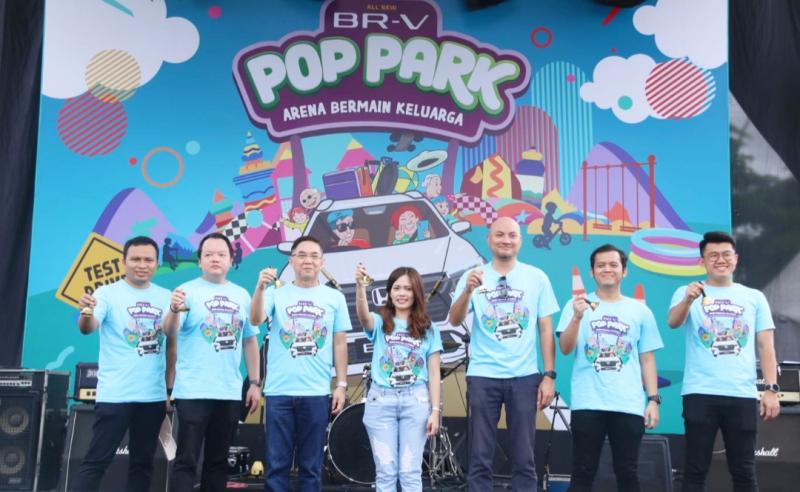 Rangkaian keseruan All New BR-V Pop Park ditutup di Kota Makassar, Sulawesi Selatan