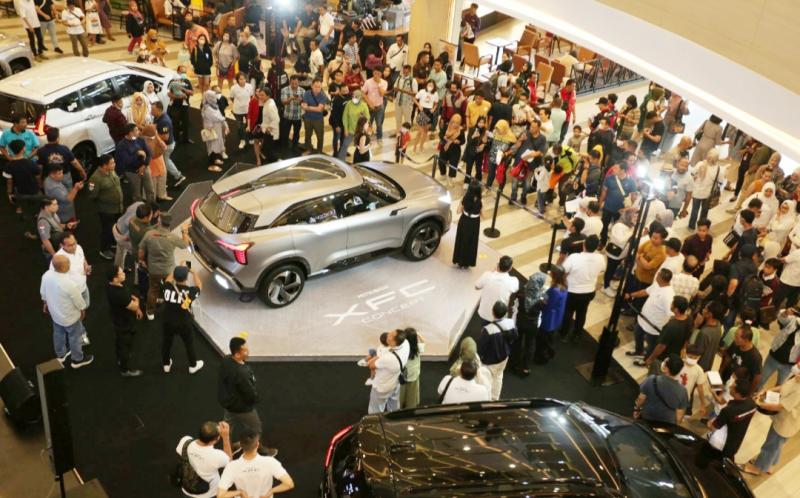 Pekanbaru di Provinsi Riau menjadi kota pertama yang disinggahi Mitsubishi XFC Concept yang akan dibawa keliling Indonesia