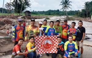 Serelo Trail Community Salurkan Bantuan Korban Banjir di Kabupaten Lahat Sumatra Selatan