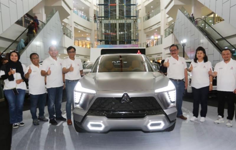 Mitsubishi XFC Concept juga Diperkenalkan ke-6 kota besar di Indonesia, dan sekarang sampai di kota Palembang, Sumatra Selatan