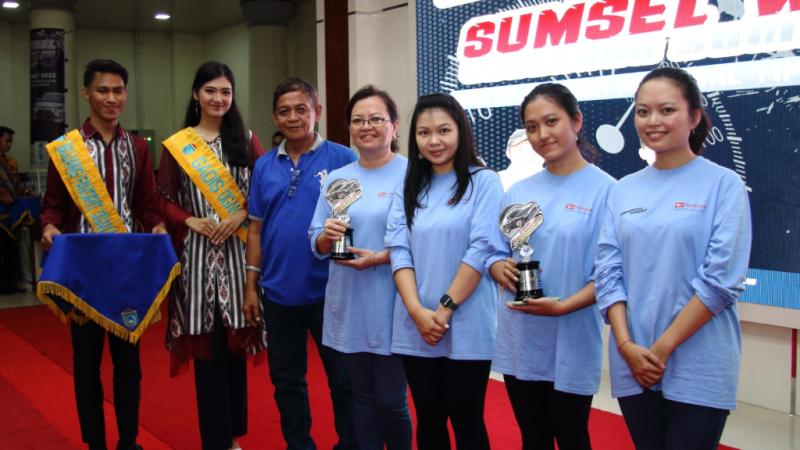 Skuad wanita Daihatsu Sport Rally Team sukses tampil sebagai juara pertama (ist)