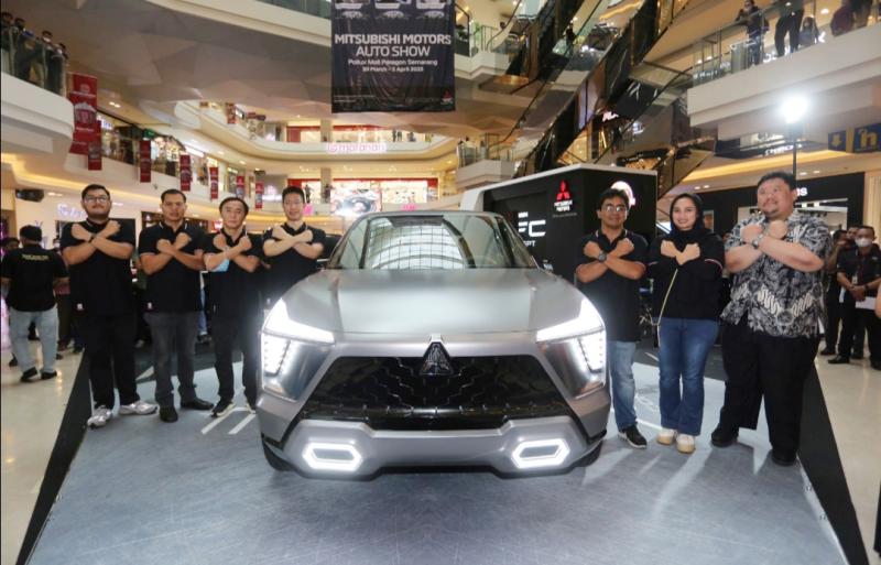 Mitsubishi XFC Concept Tiba di Kota Semarang, Dikenalkan Pada Mitsubishi Auto Show di Paragon Mall
