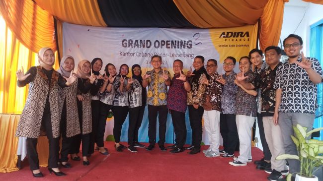 Peresmian kantor cabang baru Adira Finance di Bogor