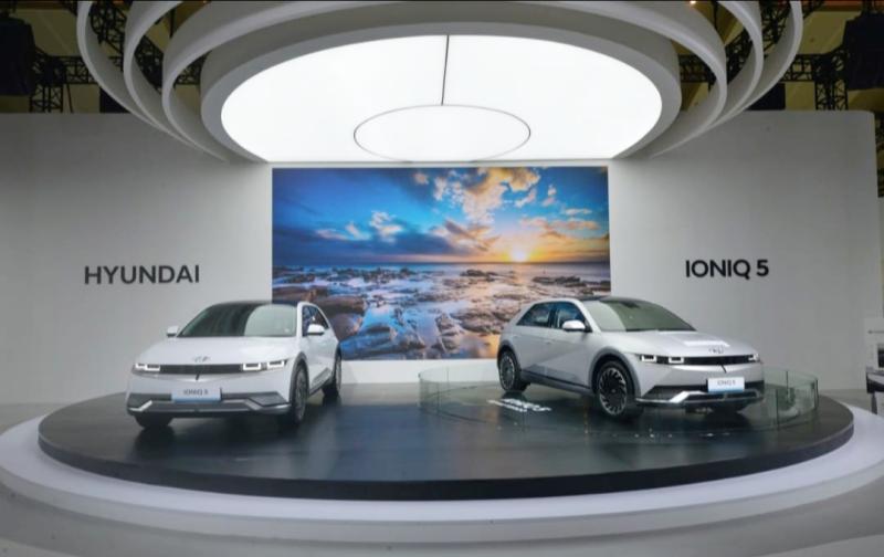  Hyundai tingkatkan pasokan kendaraan listrik Hyundai IONIQ 5 hingga 1.000 init per bulan
