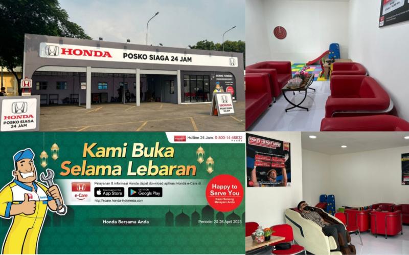 Sambut Mudik Lebaran 2023, Honda Hadirkan Lebih Banyak Posko dan Dealer Siaga di Seluruh Indonesia