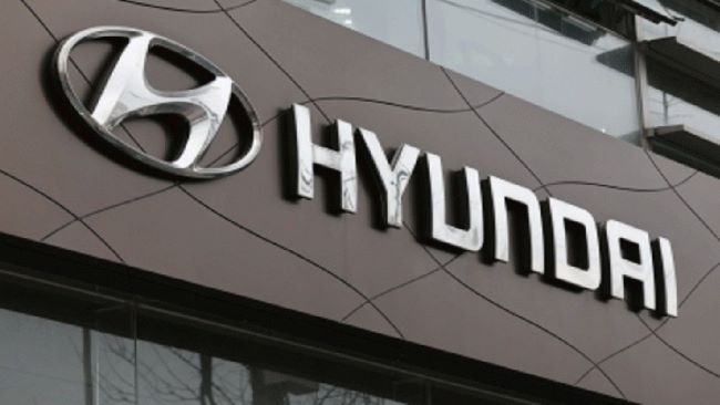 Logo Hyundai yang menjadi salah satu pemain utama industri otomotif dunia