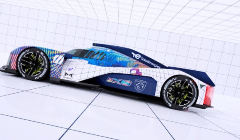 Peugeot bocorkan desain grafis New 9x8 di Milan Design Week, Italia