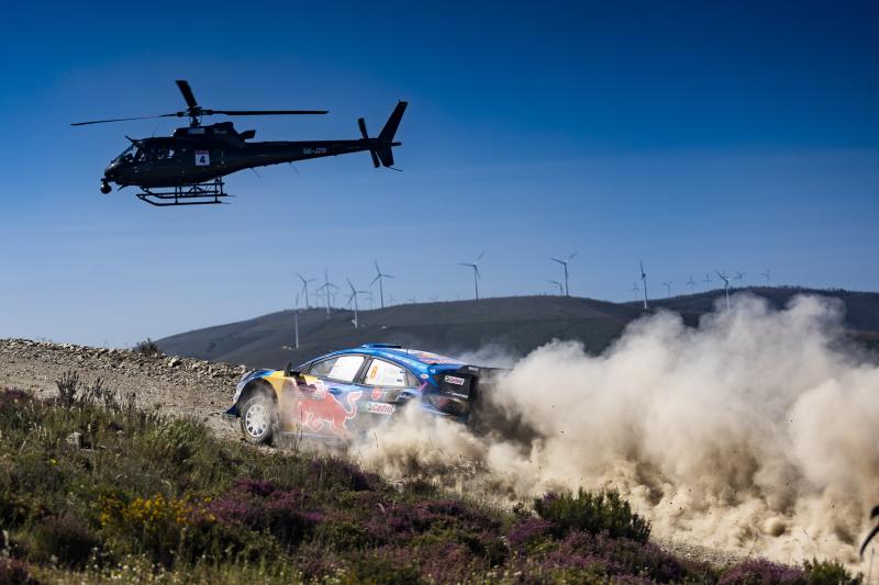Di trek kasar Rally Portugal, pabrikan Toyota, Hyundai dan Ford berbagi kemenangan stage. (Foto: wrc)