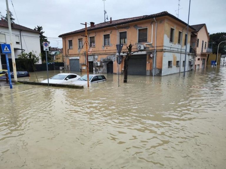 Kondisi banjir yang menyerang wilayah Emilia Romagna, Italia dalam beberapa hari terakhir. (Foto: ist)