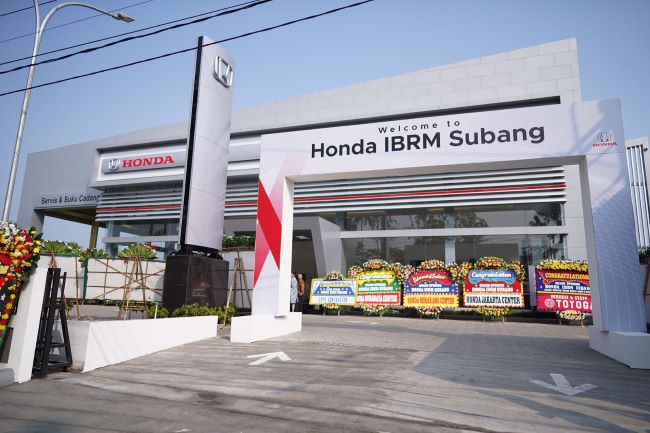 Salah satu diler baru Honda hadir di Kota Subang Jawa Barat
