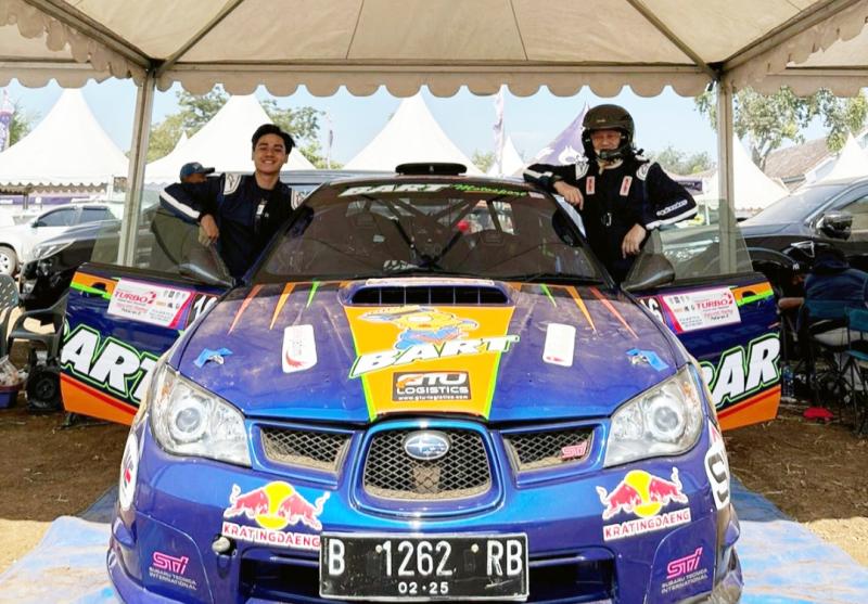 Sprint Rally 2023 Malang : Cetak Waktu Tercepat SS1 Kelas M2, Bintang Barlean Bilang Pemanasan Rally Danau Toba