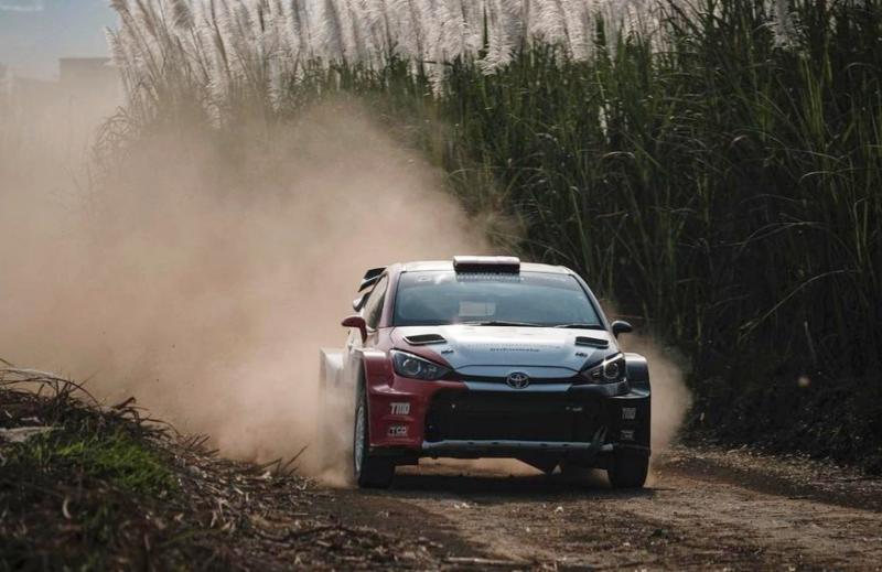 Andalkan Toyota GR Yaris, Ryan Nirwan perally Toyota Gazoo Racing Indonesia cetak waktu tercepat sesi Shakedown (latihan resmi) seri 2 Kejurnas Sprint Rally 2023 di Malang, Jawa Timur, Jumat (19/6/2023)