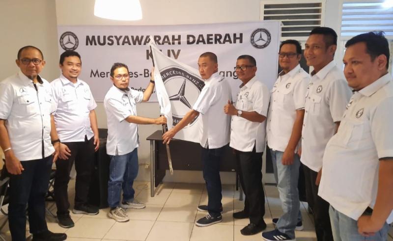 Budi Chandra Dipilih Secara Aklamasi Sebagai Ketum Mercedes-Benz Club Padang Periode 2023-2025