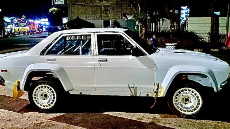 Datsun B310 milik Ronny JS siap pentas di Kejurnas Rally 2023 (ist)