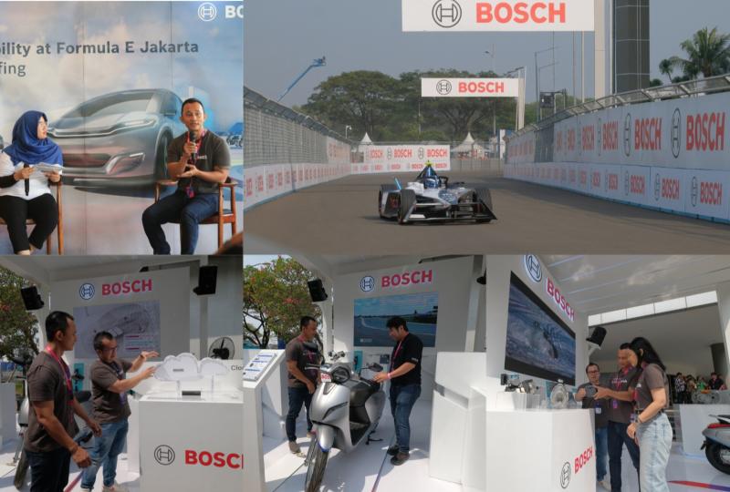 Bosch Di Jakarta E-Prix 2023, Elektromobilitas Solusi Berkelanjutan Yang Menarik dan Menyenangkan