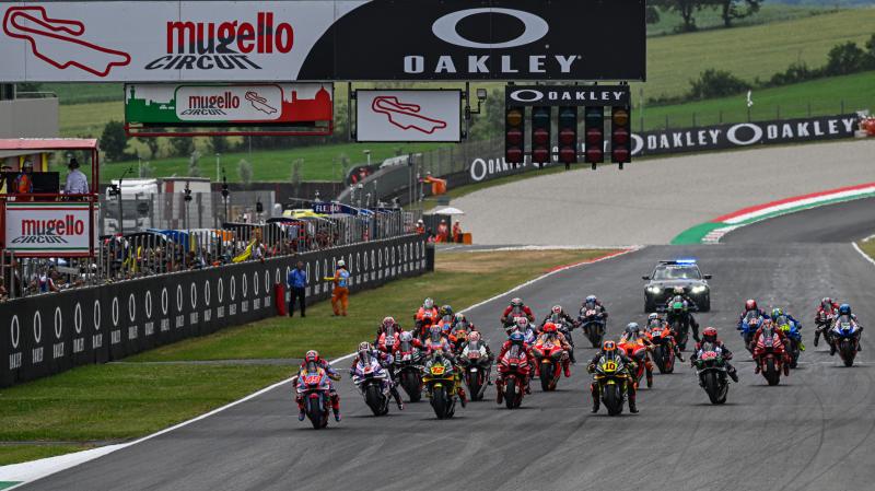 GP Italia di Sirkuit Mugello, pertarungan para pembalap Italia dan Ducati. (Foto: motogp)