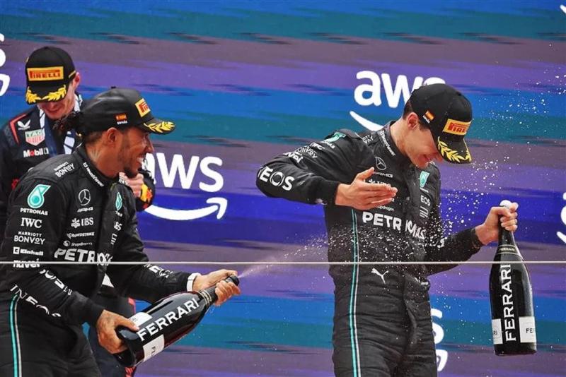 Double podium di GP Spanyol, ujian susulan menanti Lewis Hamilton dan George Russell di GP Kanada akhir pekan ini. (Foto: formula1news)