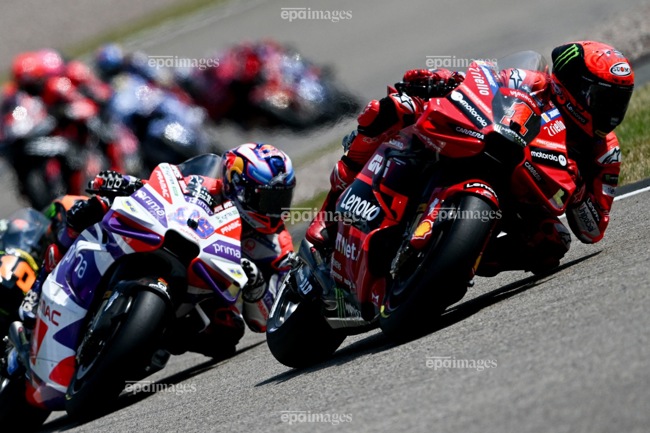 MotoGP 2023 Jerman: Bagnaia Amankan 9 Poin Tambahan, Keruntuhan Marc Marquez Semakin Dekat
