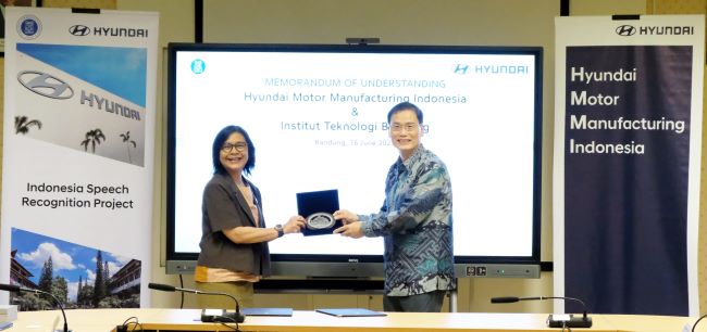 Kerja sama Hyundai dan Institut Teknologi Bandung dalam memberikan support untuk perkembangan mobilitas di Indonesia