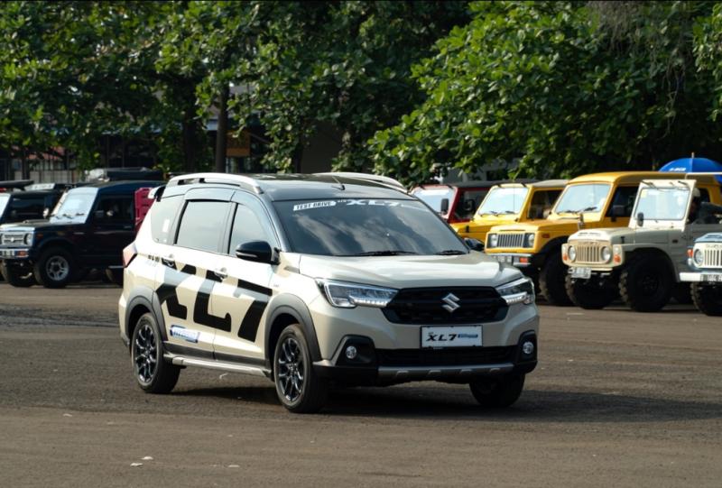 Suzuki New XL7 Hybrid hadir di acara Indonesia Jimny Festival 2023 di Sentul International Circuit, Bogor