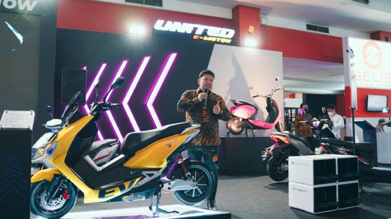 Hadir di Jawa Timur, Penjualan Motor Listrik United E-Motor Laku Ratusan Unit