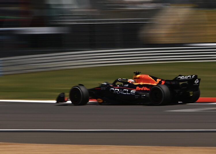 Max Verstappen (Belanda/Red Bull Racing), tercepat sementara di GP Inggris 2023. (Foto: redbullracing)