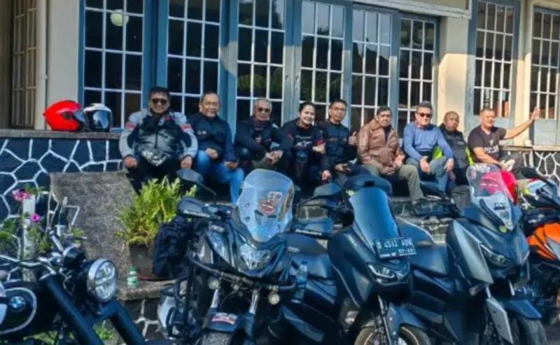 Komunitas Legend Riders saat melakukan touring Reschedule Trip Longweekend di seputaran Jawa Barat (1-4/6/2023) lalu.   