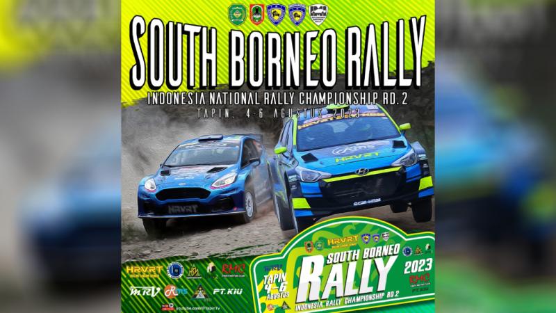 South Borneo Kejurnas Rally 2023 Seri 2 Suguhkan Karakter Lintasan yang Menantang dan Berbeda