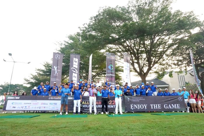 Keseruan turnamen golf Mercedes-Benz Owners Indonesia Golfers (MBOIG) 2022