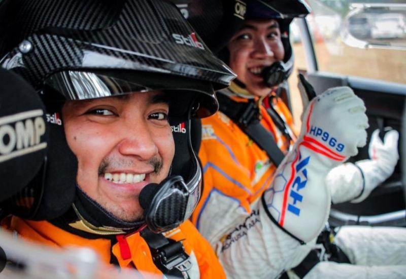 H Putra Rizky, Debutan Istimewa Pimpin Klasemen dan Kandidat Juara Nasional Sprint Rally 2023