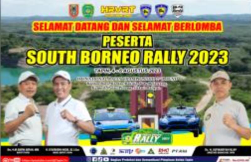Penyelenggaraan South Borneo Rally 2023 dapat dukungan dari Bupati Tapin, Kalimantan Selatan (ist)