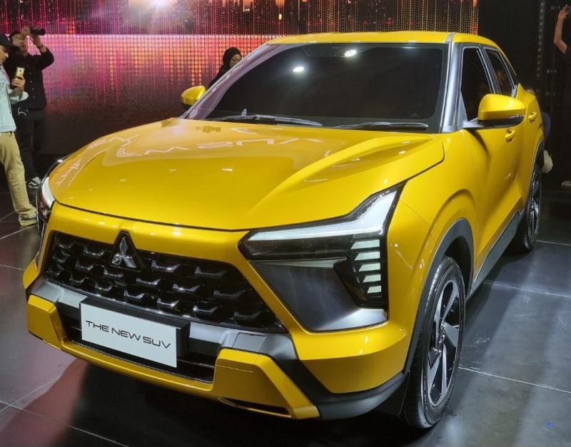 Mitsubishi Motors Pamerkan Desain Eksterior SUV Terbarunya, Detilnya di Pameran Otomotif GIIAS 2023