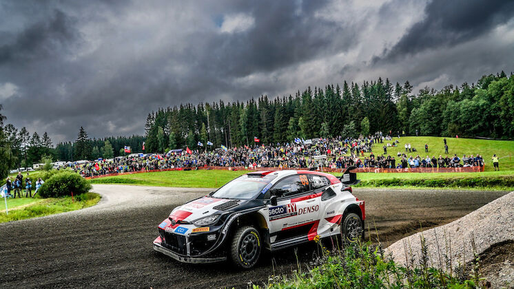 Yaris GR Rally1 awali Rally Finlandia dengan finish 1-2 tercepat pada sesi pemanasan. (Foto: wrc)