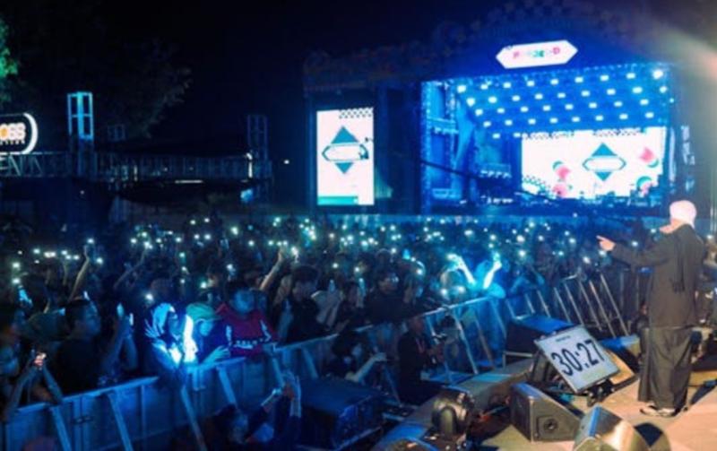 Projek D IIMS Motobike Show dan Music di De Colomadoe Karanganyar, Jawa Tengah dibanjiri 13 ribu penonton