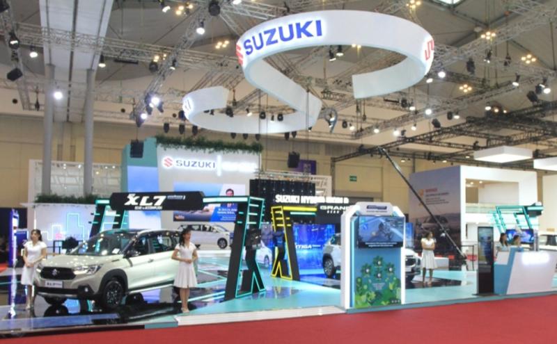 Suzuki berikan langkah konkrit sebagai brand otomotif yang ramah lingkungan melalui produk-produk yang diline up di booth Suzuki GIIAS 2023