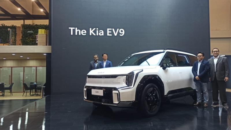 Kia Indonesia boyong EV9 GT-Line di pameran GIIAS 2023 (foto: SYA)