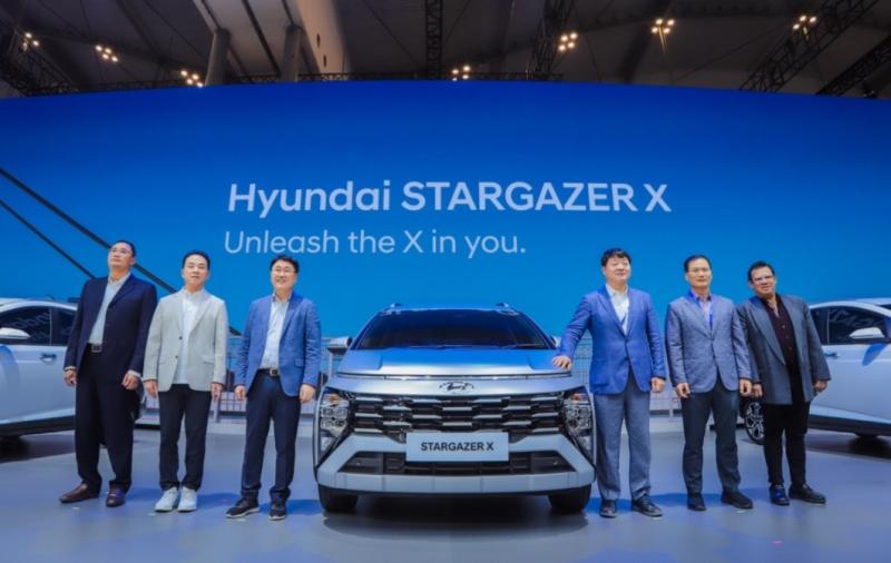 Board of Director Hyundai Motors Indonesia pada peluncuran Hyundai Stargazer X di GIIAS 2023