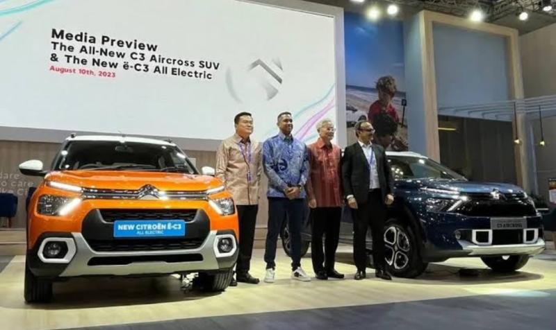 Citroen Hadirkan 2 Mobil Baru, All-News C3 Aircross dan Electric E-C3 untuk Indonesia