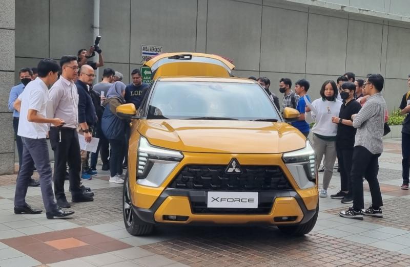 Mitsubishi XFORCE akan digenjot produksinya untuk memenuhi pemesanan dan antusias konsumen yang tinggi di GIIAS 2023